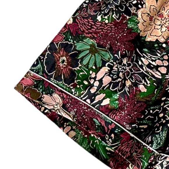 Rachel Zoe 2 Pajama Shorts Pockets Size Medium Front tie Elastic Waistband Back - Picture 3 of 9